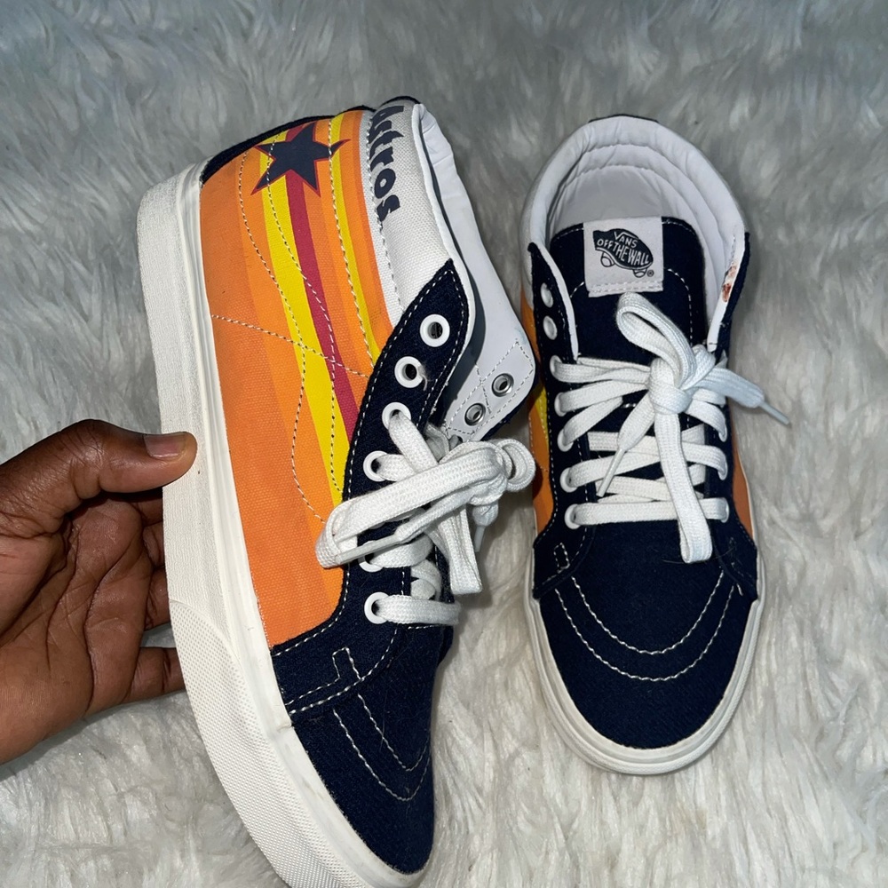Vans Astros blue nights mid sneakers - Picture 2 of 7